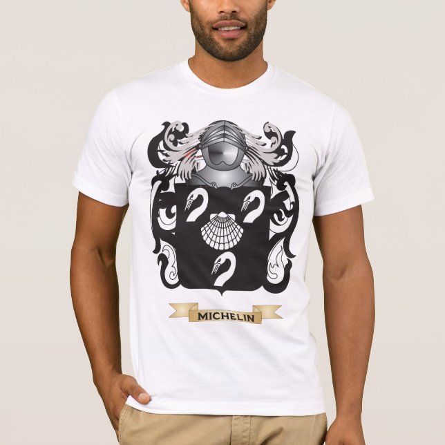 Michelin Coat of Arms (Family Crest) T-Shirt (Front)