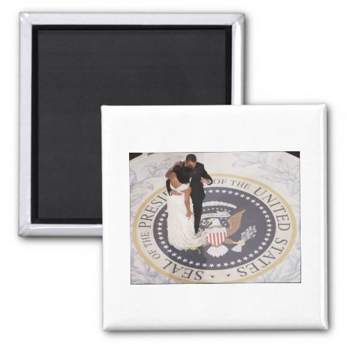 Michelle and Barack Obama Magnet