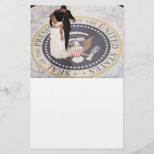 Michelle and Barack Obama Stationery