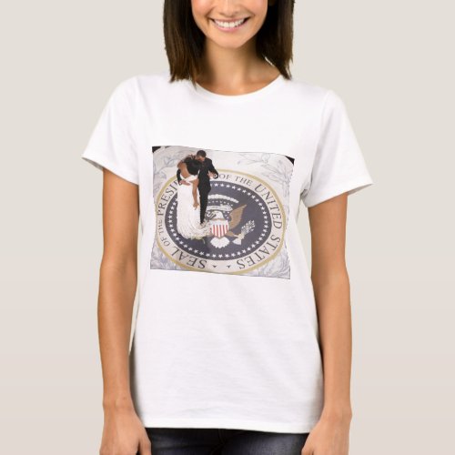 Michelle and Barack Obama T_Shirt