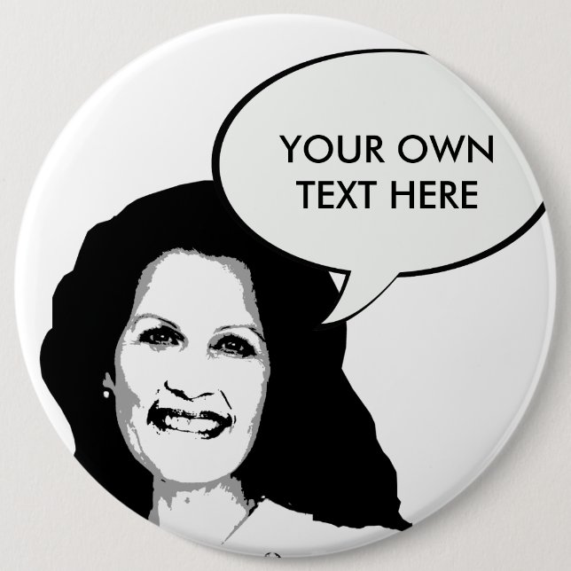 Michelle Bachman Pinback Button (Front)