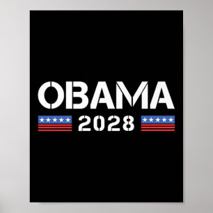 Michelle Barack Obama For President 28 2028 4th Of Poster