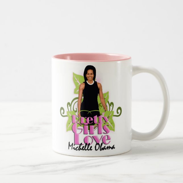 Michelle O "Pretty Girls Love" Left-Hand Mug (Right)