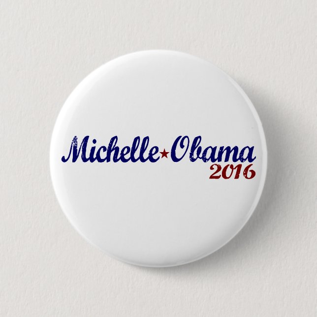 Michelle Obama 2016 Button (Front)