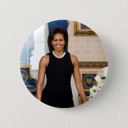 Michelle Obama Button