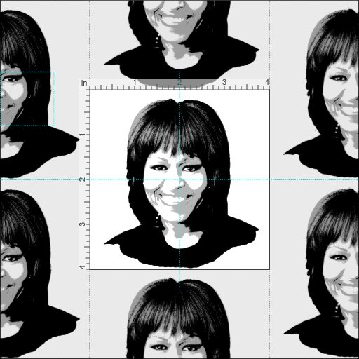 MICHELLE OBAMA FABRIC