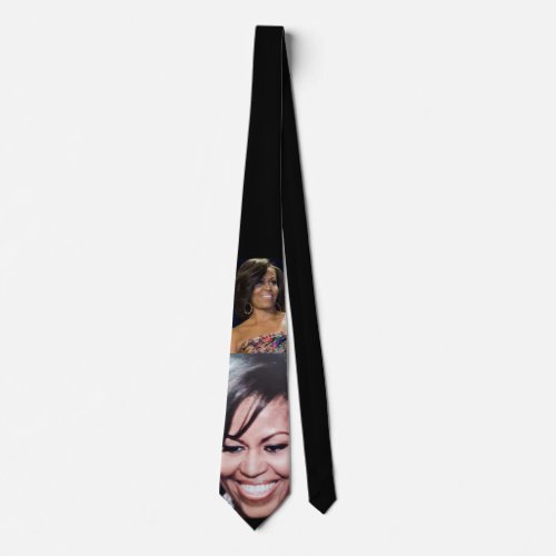 MICHELLE OBAMA FIRST BLACK FIRST LADY tie