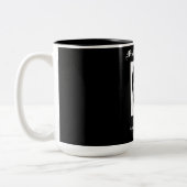 MICHELLE OBAMA FIRST BLACK FIRST LADY Two-Tone COFFEE MUG (Left)