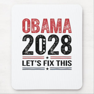 Michelle Obama for President Obama 2028   Mouse Pad