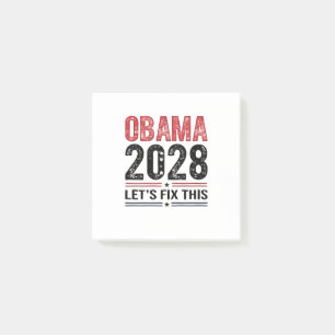 Michelle Obama for President Obama 2028   Post-it Notes