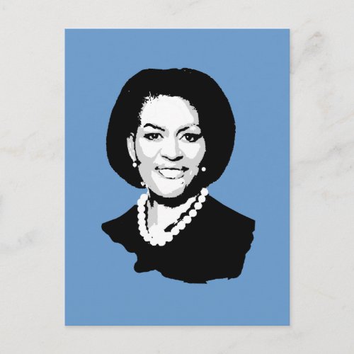 Michelle Obama Gear Postcard