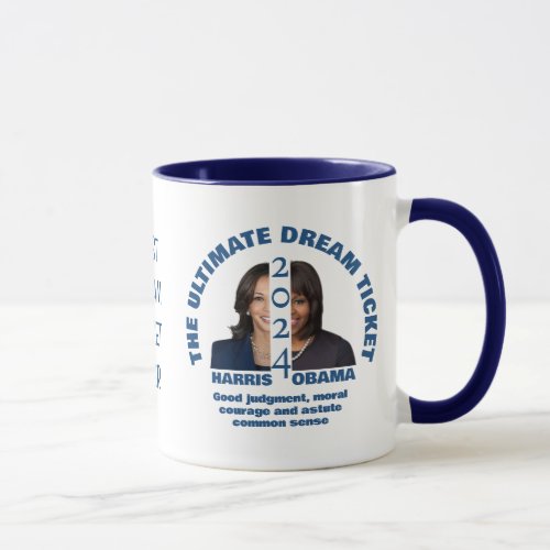 Michelle OBAMA Kamala HARRIS US 2024 Presidential  Mug