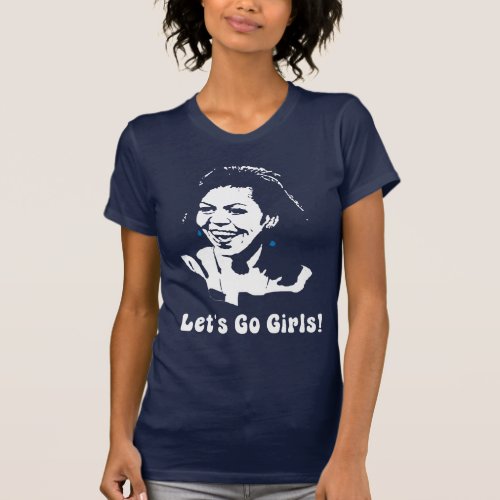 Michelle Obama Lets Go Girls T_Shirt