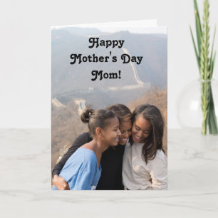 Michelle Obama Mother's Day 3 Card