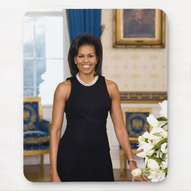 Michelle Obama Mousepad (Front)
