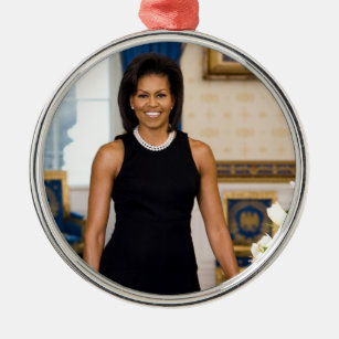 Michelle Obama Ornament