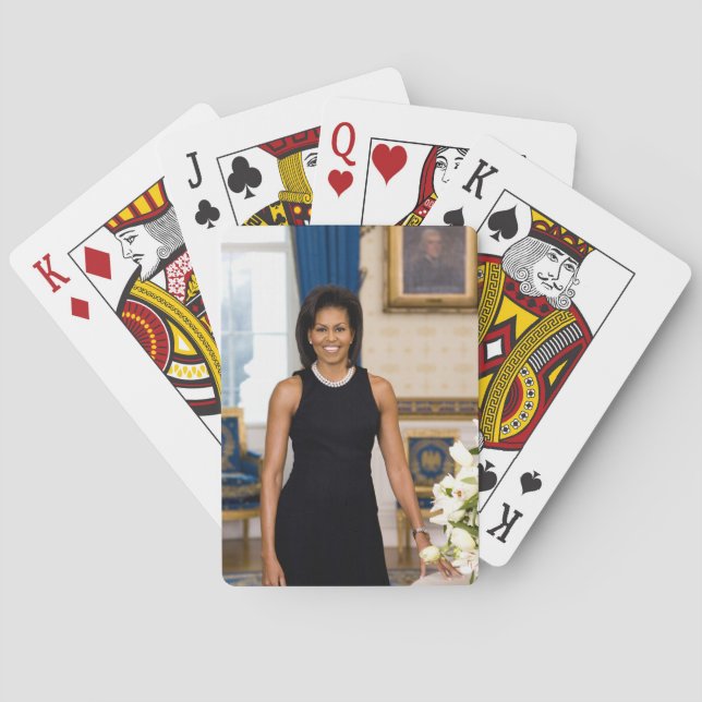 Michelle Obama Playing Cards (Back)
