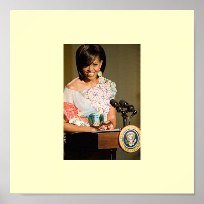 MICHELLE OBAMA PRINT