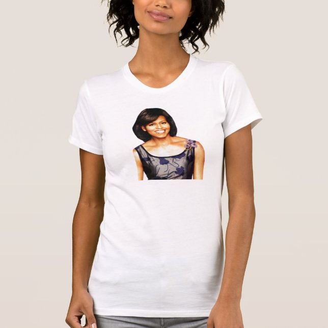 MICHELLE OBAMA, SOPHISTICATED LADY tee (Front)