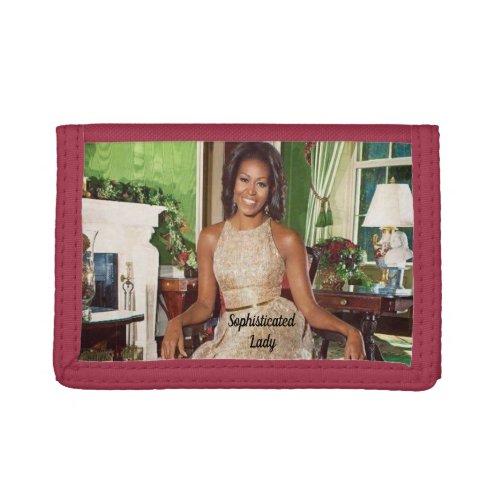 MICHELLE OBAMA SOPHISTICATED LADY wallet