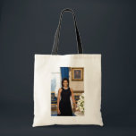Michelle Obama Tote Bag<br><div class="desc">Michelle LaVaughn Robinson Obama (born January 17, 1964) is the wife of the 44th and incumbent President of the United States, Barack Obama, and is the first African-American First Lady of the United States. Raised on the South Side of Chicago, Obama attended Princeton University and Harvard Law School before returning...</div>