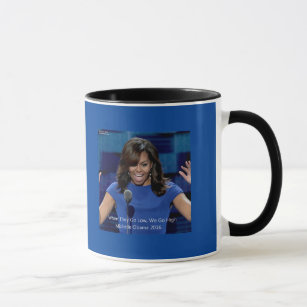 Michelle Obama "We Go High" Collectible Mug