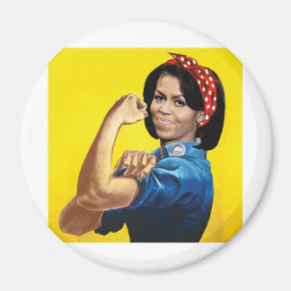 MICHELLE THE RIVETER -.png Magnet