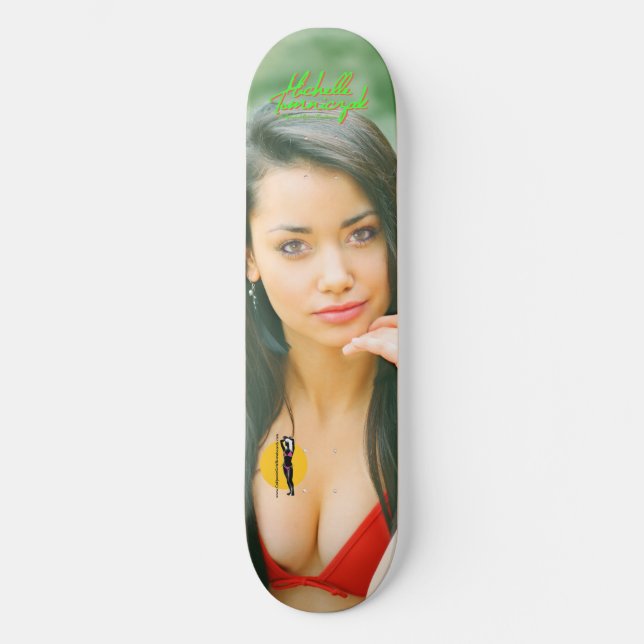 Michelle Tomniczak "Mukha" Skateboard (Front)