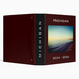 MICHIGAN 2024-2026 Vacation Custom Photo Binder