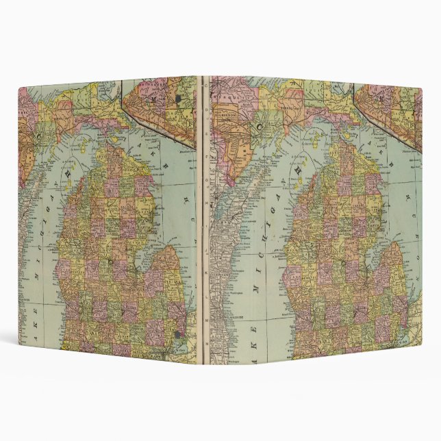 Michigan 3 ring binder (Background)