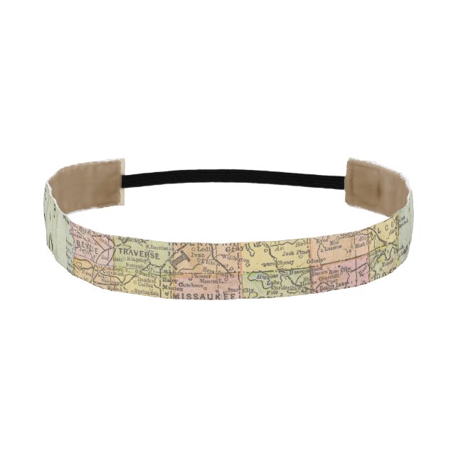 Michigan 4 athletic headband (Front)