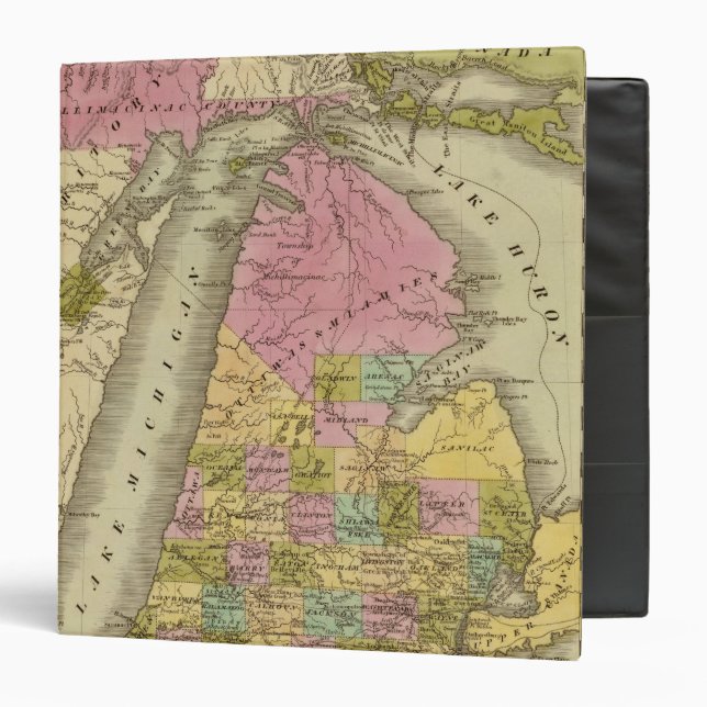 Michigan 5 3 ring binder (Front/Inside)