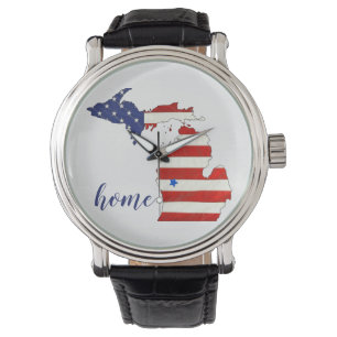 Michigan American Flag Watch