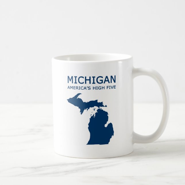 Michigan. America's High Five Coffee Mug (Right)
