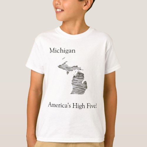 Michigan _ Americas High Five  T_Shirt
