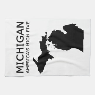 Michigan. America's High Five Towel
