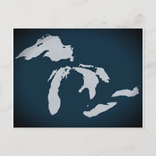 Michigan and the Great Lakes Postcard