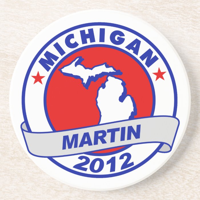 Michigan Andy Martin Beverage Coasters