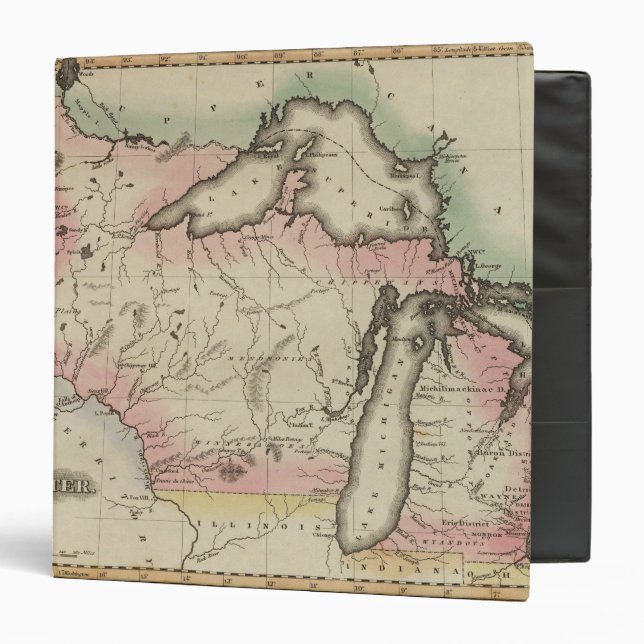 Michigan Area 3 Ring Binder (Front/Inside)