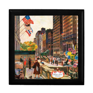 Michigan Avenue, Chicago by John Falter Jewelry Box