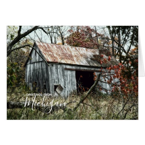 Michigan Barn Farmland Greetings