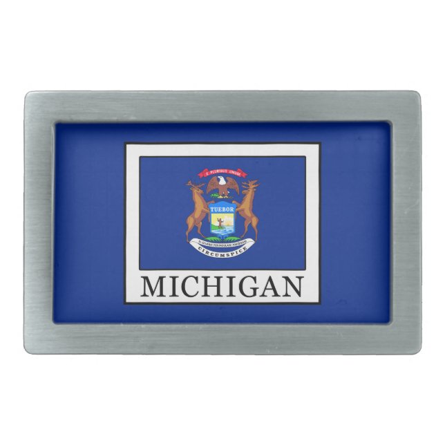Michigan Belt Buckle (Front)