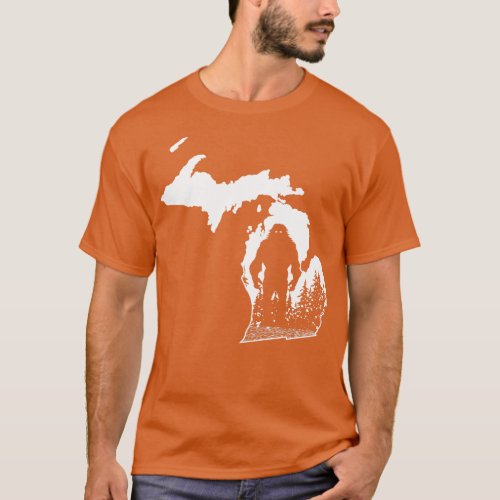 Michigan Bigfoot T_Shirt