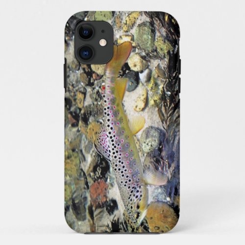 Michigan Brown Trout iPhone 11 Case