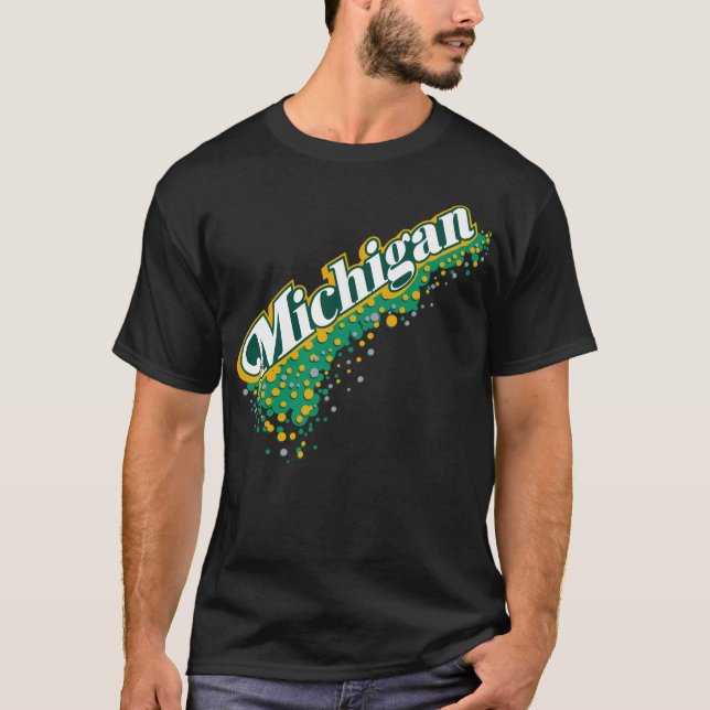 Michigan (Bubbly Vernors) T-Shirt (Front)