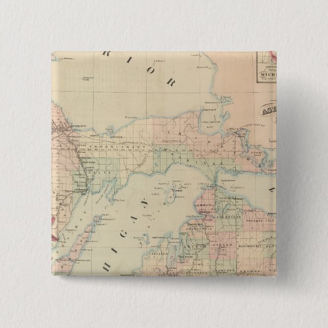 Michigan Button (Front)