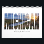 Michigan Calendar<br><div class="desc">This 12-month calendar features beautiful images from the Great Lakes State. Makes a great gift for family,  friends,  coworkers or even yourself!</div>