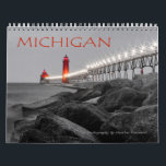 MICHIGAN Calendar<br><div class="desc">This 12-month calendar features beautiful images from the Great Lakes State. Makes a great gift for family,  friends,  coworkers or even yourself!</div>