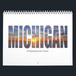 Michigan Calendar<br><div class="desc">This 12-month calendar features beautiful images from the Great Lakes State. Makes a great gift for family, friends, coworkers or even yourself!</div>