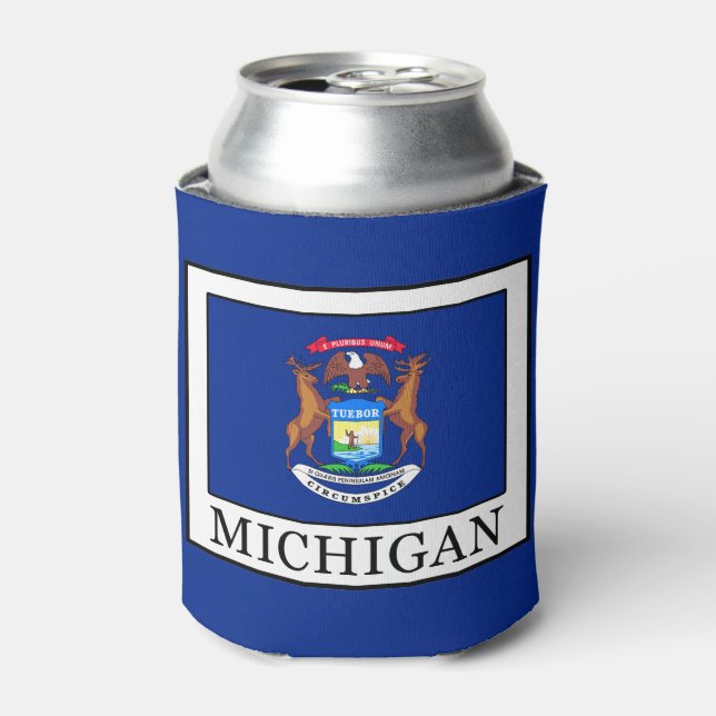 Michigan Can Cooler (Can Front)